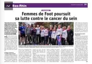 revue de presse lutte cancer du sein